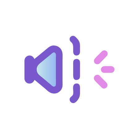 Stylish Reverb Effect Icon for Musicのイラスト素材