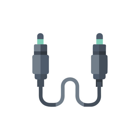 Compact Audio Splitter for Portable Useのイラスト素材