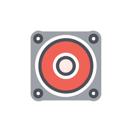 High-Quality Bass Boost Icon Designのイラスト素材