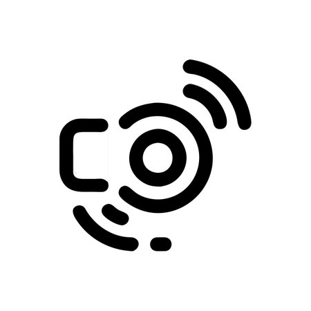Stylish Echo Effect Icon for Mixingのイラスト素材