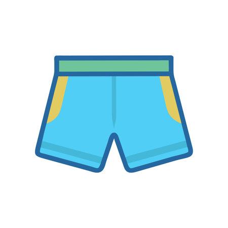 Shorts icon vector isolated on white background for your web and mobile app design, Shorts logo conceptのイラスト素材