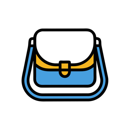 Bag icon vector isolated on white background for your web and mobile app design, Bag logo conceptのイラスト素材
