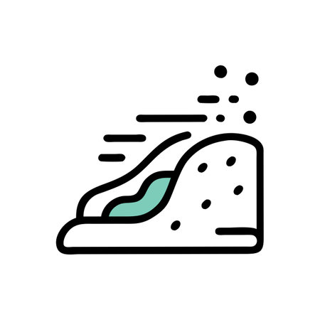 Sandwich vector, Barbecue related filled design editable stroke iconのイラスト素材