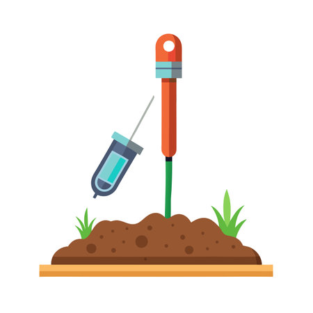 Syringe and injection icon. Flat illustration of syringe and injection vector icon for web designのイラスト素材