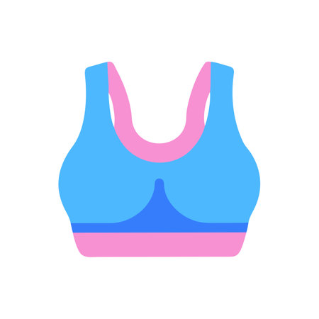Women bra icon vector isolated on white background for your web and mobile app design, Women bra logo conceptのイラスト素材