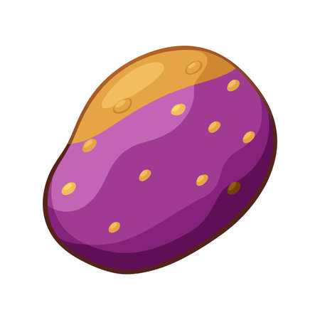 Potato icon. Cartoon illustration of potato vector icon for web designのイラスト素材