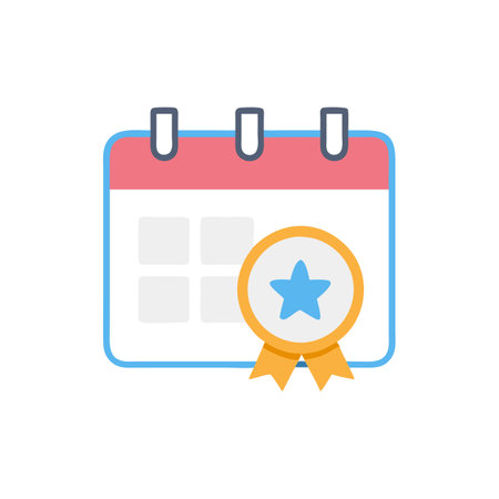 Calendar icon vector isolated on white background for your web and mobile app design, Calendar logo conceptのイラスト素材