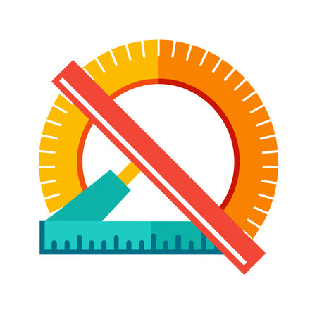 Ruler icon vector isolated on white background for your web and mobile app design, Ruler logo...