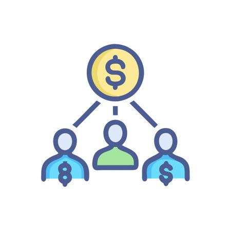 Teamwork, teamwork, business, people, finance, investment, vector iconのイラスト素材