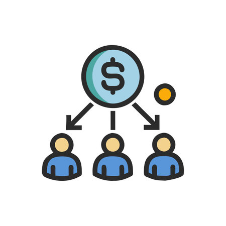 Teamwork, business, teamwork, partnership, cooperation, vector iconのイラスト素材