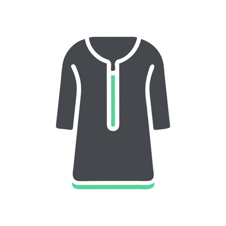 Clothes related icon on background for graphic and web design. Creative illustration concept symbol for web or mobile appのイラスト素材
