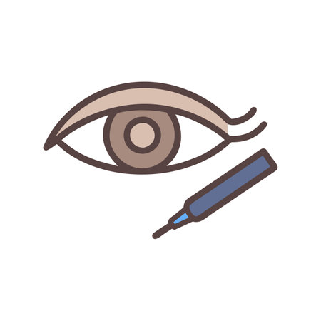 Eye surgery color line icon. Pictogram for web page, mobile app, promoのイラスト素材