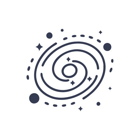 Spiral icon vector isolated on white background for your web and mobile app design, Spiral logo conceptのイラスト素材