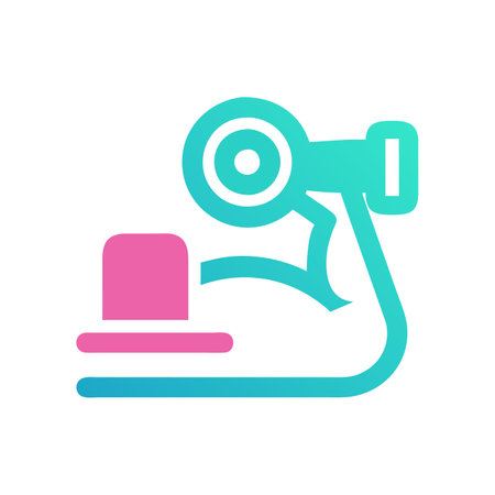 Surveillance camera icon. Flat color design. Vector illustration.のイラスト素材