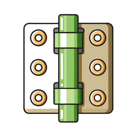 Flat design vector illustration of toy children's wooden domino.のイラスト素材