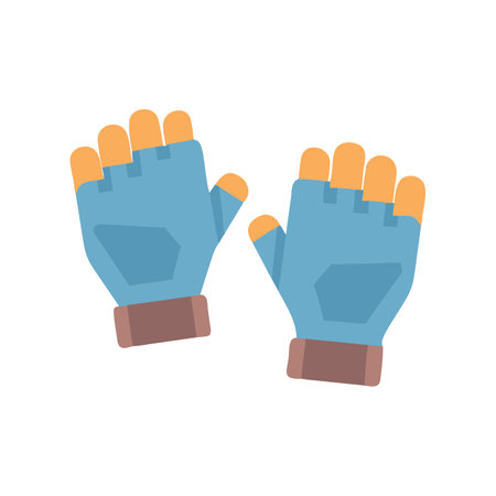 Gloves icon vector isolated on white background for your web and mobile app design, Gloves logo conceptのイラスト素材