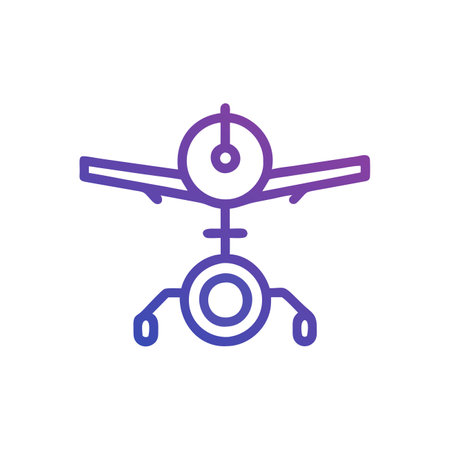 Airplane icon on white background for graphic and web design. Simple vector sign. Internet concept symbol for website button or mobile appのイラスト素材