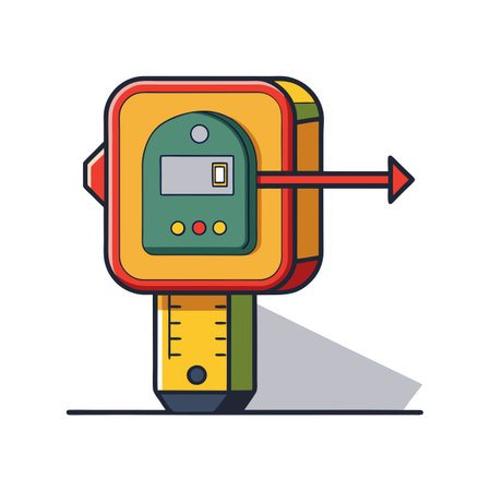 Measurement device icon. Device gadget technology and electronic theme. Isolated design. Vector illustrationのイラスト素材