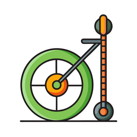 Tricycle icon. Flat illustration of tricycle vector icon for web designのイラスト素材