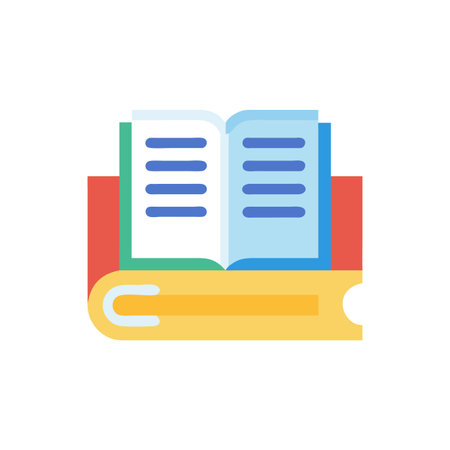 Book icon vector isolated on white background for your web and mobile app design, Book logo conceptのイラスト素材