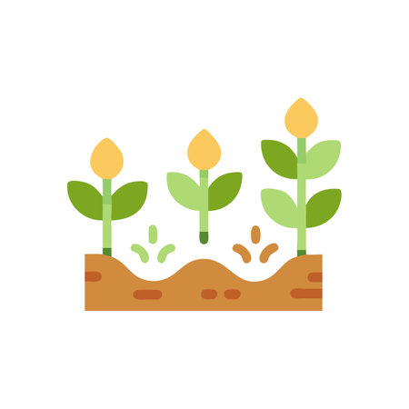 Plant icon vector isolated on white background for your web and mobile app design, Plant logo conceptのイラスト素材