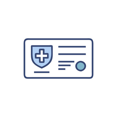 First aid kit line style icon design of Medical care health emergency aid exam clinic and patient theme Vector illustrationのイラスト素材