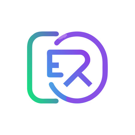 Initial Letter R With Creative Modern Business Typography Vector Template. Creative Abstract Letter R Logo Designのイラスト素材