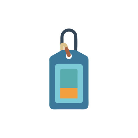 Price tag icon in flat color style. Price tag sale discount saleのイラスト素材