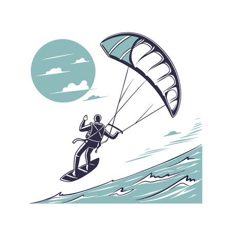 Cyclist riding on the road, black and white vector illustrationのイラスト素材