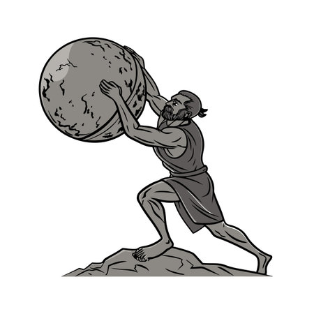 Vector illustration of a man playing basketball with a ball in his handのイラスト素材
