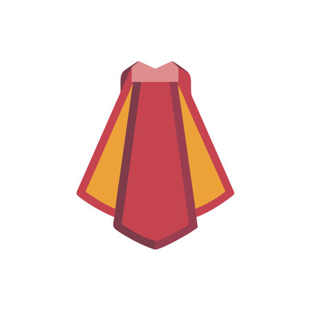 Paper towels icon in flat color style. Womens clothing symbolのイラスト素材