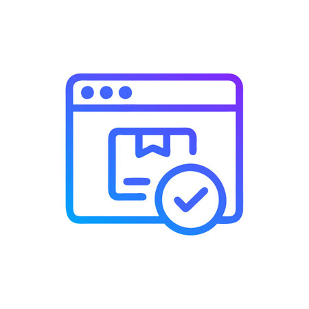 Cargo delivery vector icon. Flat design style eps 10.のイラスト素材