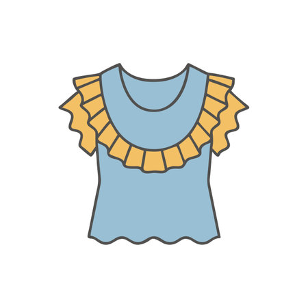 Baby clothes icon on background for graphic and web design. Simple vector sign. Internet concept symbol for website button or mobile appのイラスト素材