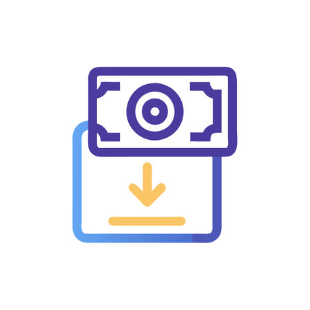 Money transfer icon vector isolated on white background for your web and mobile app design, Money transfer logo conceptのイラスト素材