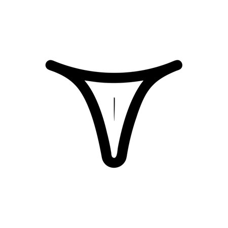 Women's panties icon. Women's underwear icon. Vector illustration.のイラスト素材