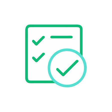 Checklist icon. Checklist vector icon. Check mark symbol.のイラスト素材