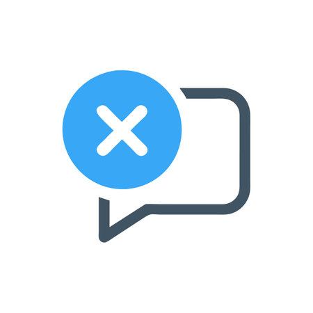 Chatting icon, vector illustration. Flat design style eps 10のイラスト素材