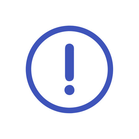 Exclamation mark icon. Attention sign. Hazard warning symbol. Flat design style.のイラスト素材