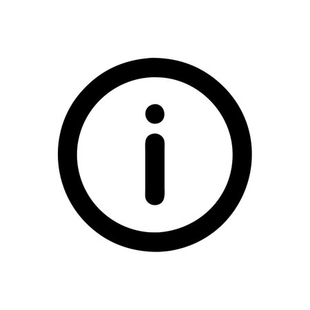 Information icon. Info sign. Info symbol. Flat design style.のイラスト素材