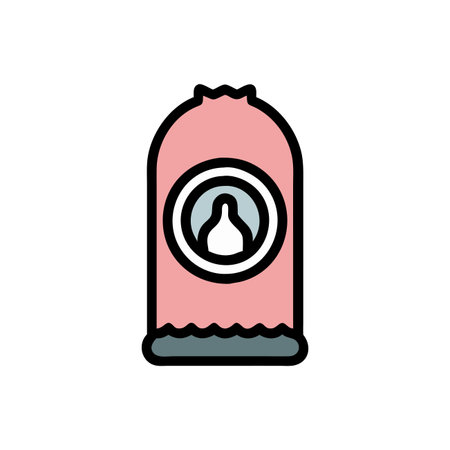 Candy icon, vector illustration, filled design editable outline.のイラスト素材