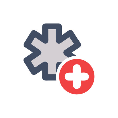 Medical care related icon on background for graphic and web design. Creative illustration concept symbol for web or mobile appのイラスト素材