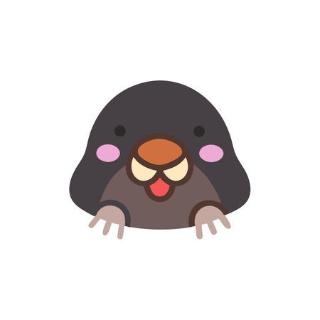 Penguin icon in flat color style. Animal wildlife mammal mammalのイラスト素材