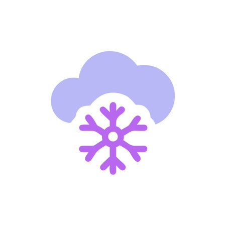 Snowflake icon on background for graphic and web design. Creative illustration concept symbol for web or mobile appのイラスト素材