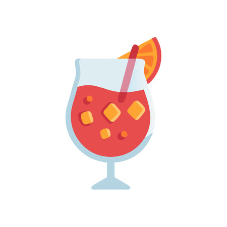 Tasty Sangria Icon for Festive Occasionsのイラスト素材