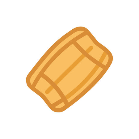 Charming Tamale Icon for Flavorful Dishesのイラスト素材
