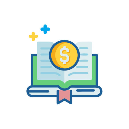 Creative Financial Literacy Vector for Financeのイラスト素材
