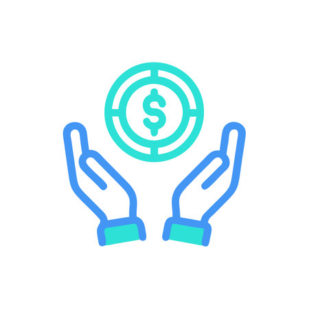 Creative Financial Support Program Vector for Financeのイラスト素材