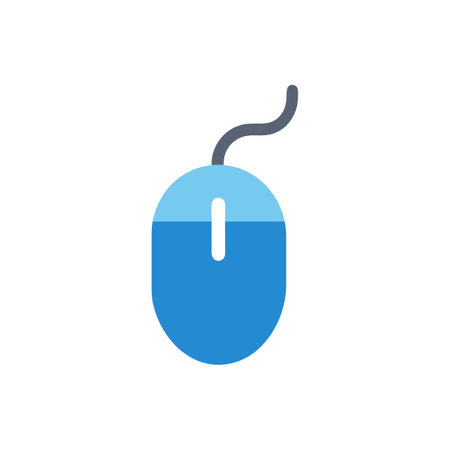 Modern Mouse Technology Illustration for Usersのイラスト素材