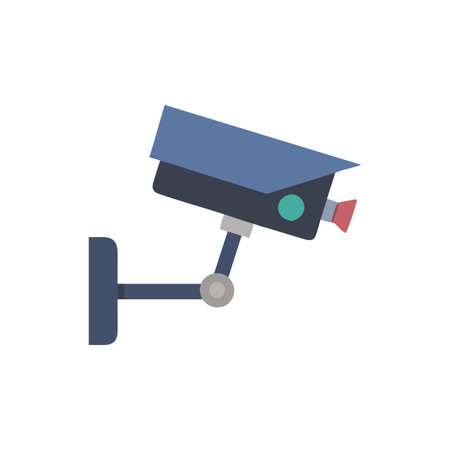 Security Camera Icon for Safety and Monitoring