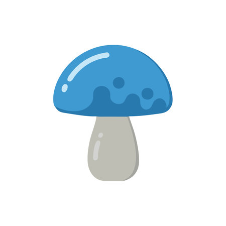 Elegant Mushroom Illustration for Kids Projectsのイラスト素材